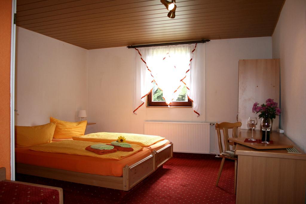 Pension Waldschanke Geyer Esterno foto