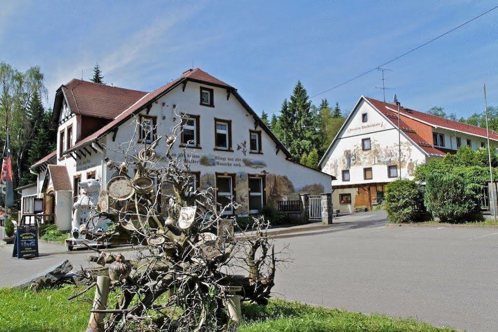 Pension Waldschanke Geyer Esterno foto